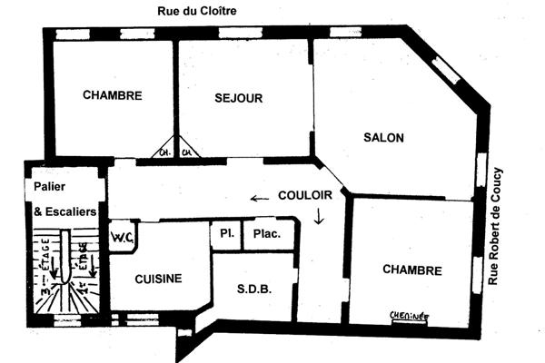 APPARTEMENT TYPE 4 - SECTEUR CENTRE VILLE / CATHEDRALE