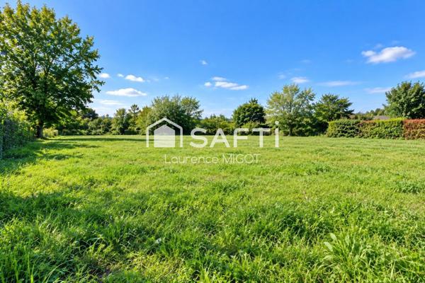 Terrain viabilisé de 501 m² à Pierric