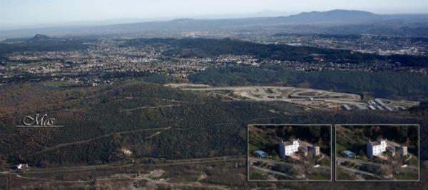 Alès (30100) Mas du 18e de 500 m² avec 6 appartements, sur 2 hectares