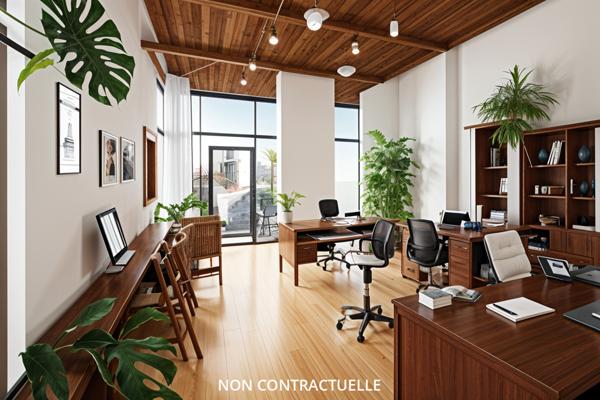 Marseille8ème- RUE PARADIS -cession de bail- local plus appartement/bureaux -jardin .