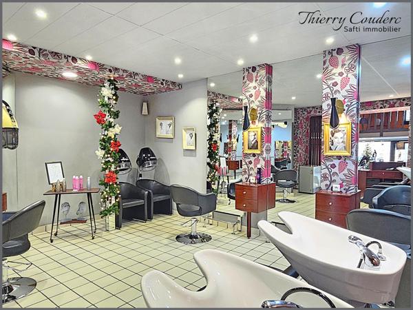 Fonds de commerce, beau salon de coiffure à vendre