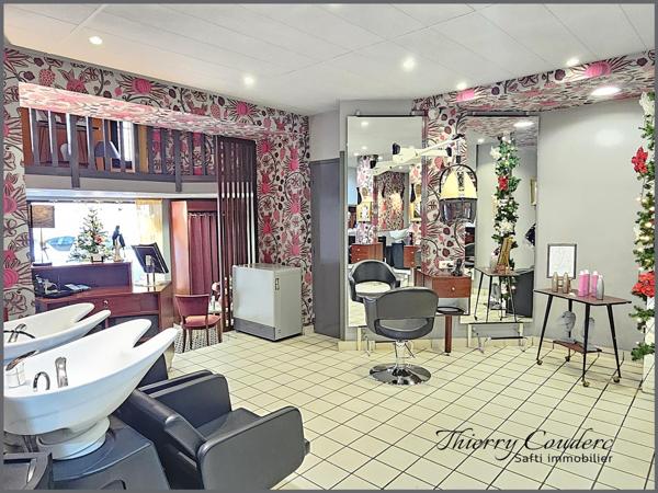 Fonds de commerce, beau salon de coiffure à vendre