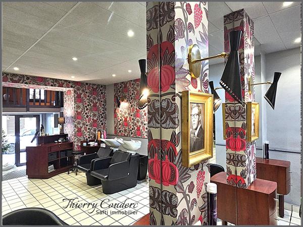 Fonds de commerce, beau salon de coiffure à vendre
