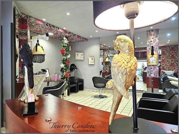 Fonds de commerce, beau salon de coiffure à vendre