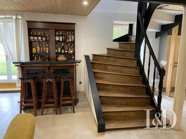 Belle maison de maître dans un magnifique parc arboré