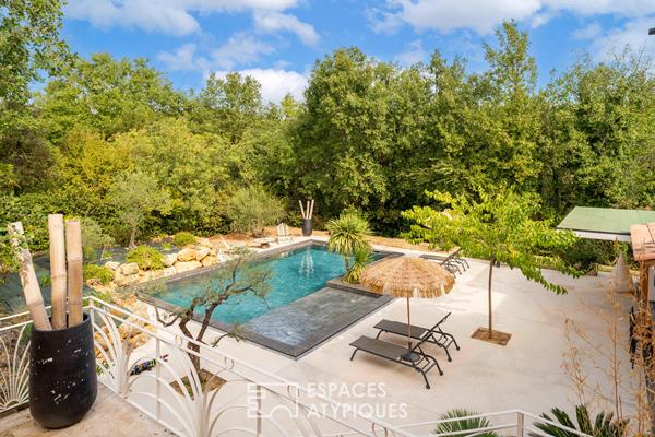 Villa provençale avec piscine et studio