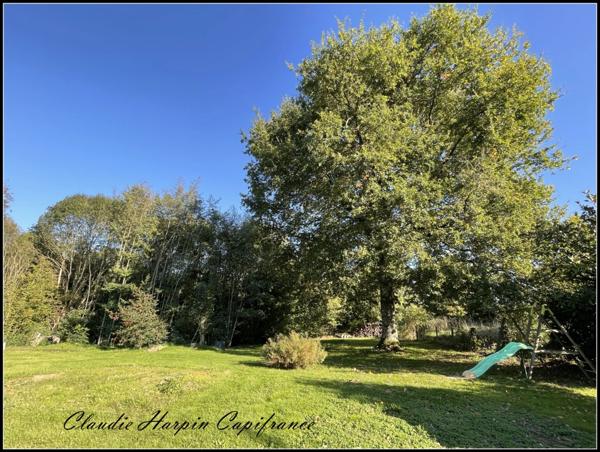 Maison à vendre 5 pièces SAINT PARDOUX SOUTIERS (79) Plain - pied d'environ 110 m² hab : 3 ch - terrain de 1493 m² - garage