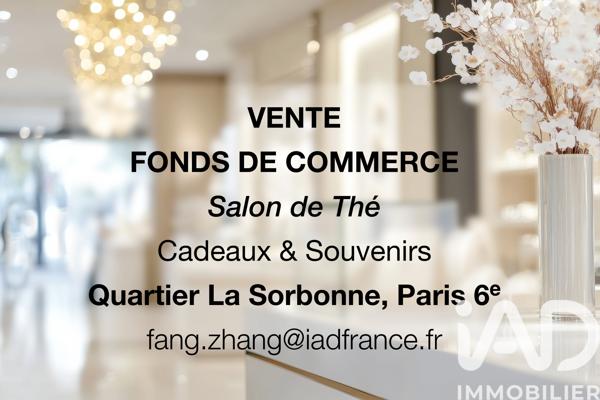 Cadeaux, Fleurs​ à vendre 100 m² Paris 6