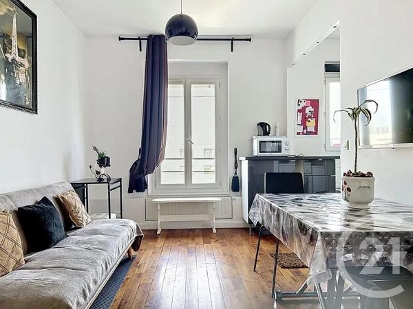 Appartement F2 à vendre  2 pièces - 35 m 2   LEVALLOIS PERRET  - 92