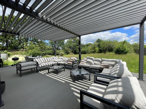 BOUGUENAIS LES COUËTS – MAISON CONTEMPORAINE D’EXCEPTION – 185 m² – 4 CHAMBRES – TERRAIN 2 400 m²