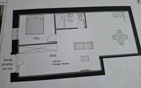 Appartement à vendre    2 pièces • 54 m2 Toulouse