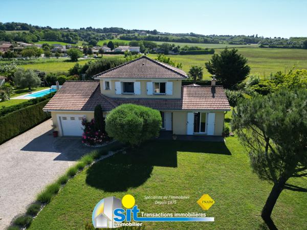 A VENDRE - VILLA - Reventin-Vaugris 6 pièce(s) 125 m²