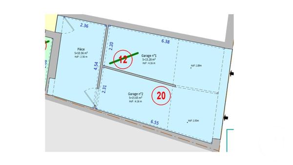 à vendre  41,29 m2 BOURG EN BRESSE - 01