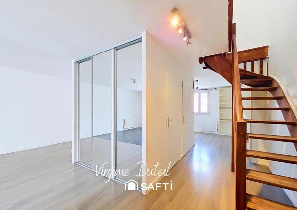DUPLEX FAMILIAL – 3 CH – BALCON – PARKING EN S/SOL