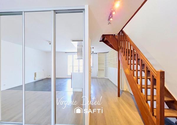 DUPLEX FAMILIAL – 3 CH – BALCON – PARKING EN S/SOL