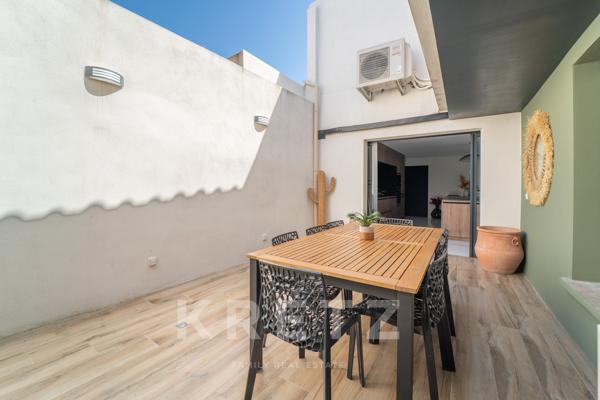 Maison de village aux prestations haut de gamme avec terrasse et garage double