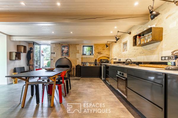 Maison pittoresque à la rénovation haut-de-gamme