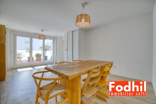 Appartement 3 pièces de 65m² avec Parking en sous-sol.