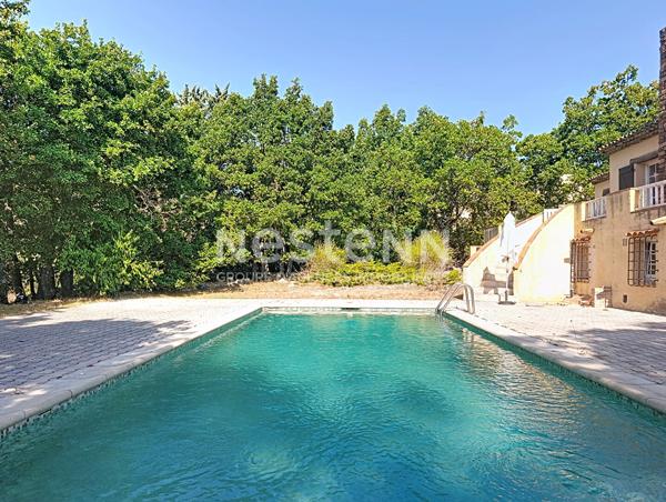 Maison 6 pièces à vendre à Saint Vallier de Thiey - Calme et piscine