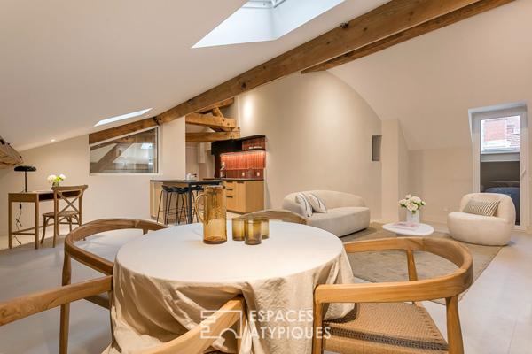 Appartement ancien à la rénovation contemporaine en face de la Préfecture