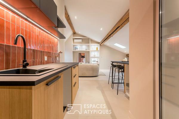 Appartement ancien à la rénovation contemporaine en face de la Préfecture