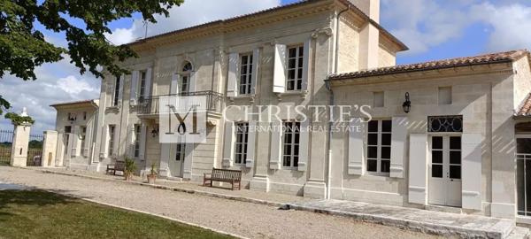 A vendre propriété d’exception près de Libourne