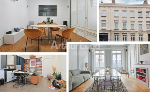 Emplacement idéal pour la vente de ses bureaux au coeur du Vieux Lille, à proximité de l'Avenue du Peuple Belge, du boulevard Carnot, de la rue de Gand et de ses restaurants, du Centre ...