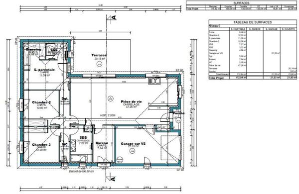 Maison idéalement placée dans un écrin de nature