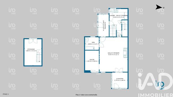 Maison à vendre 7 pièces 189 m² Donzy