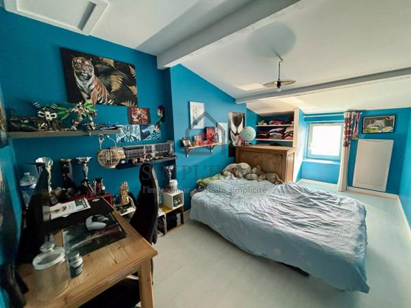 Maison en pierre, 178 m², 4 chambres, terrain de 1800 m²  + un Studio