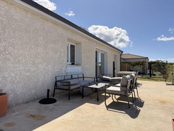 Maison de plain-pied proche du centre-bourg