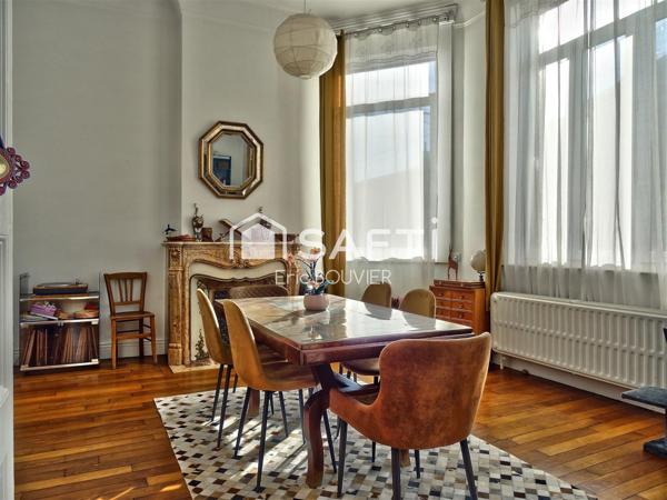 Charmante maison bourgeoise semi-individuelle de 199m²