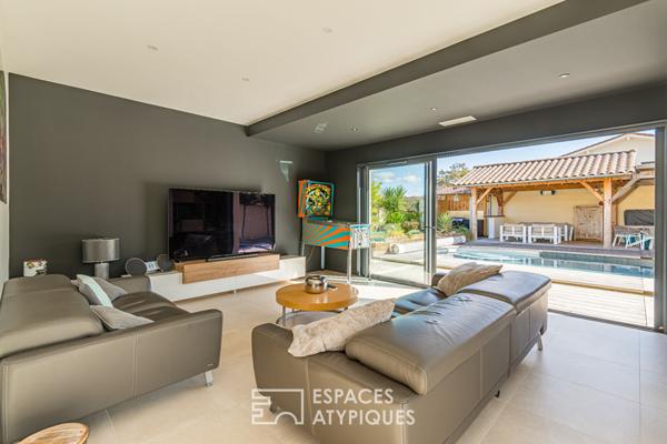 Élégante villa contemporaine en coeur de ville