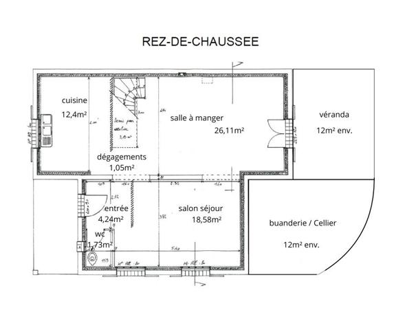 Maison traditionnelle 6 pièces de 150 m² à Cadaujac (33140)