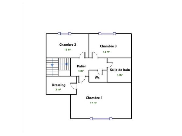 Maison 7 pièces - 153 m²