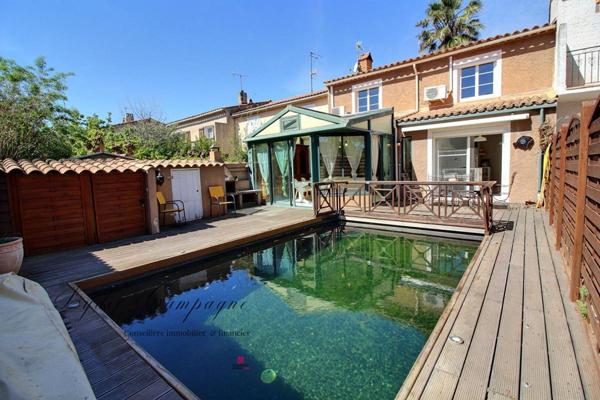 Maison familiale R+1 .138 m² . Piscine . Aucun travaux  Narbonne