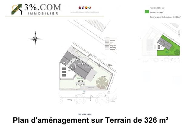 MAISON 2023 Triplex 190 m² de 7 Pièces - FRAIS NOTAIRE RÉDUIT Nantes (44100)