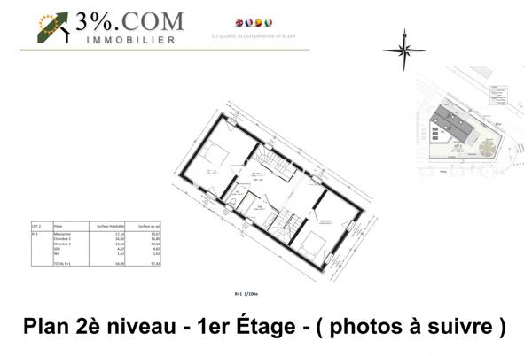 MAISON 2023 Triplex 190 m² de 7 Pièces - FRAIS NOTAIRE RÉDUIT Nantes (44100)