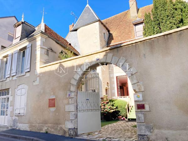 Confortable hôtel particulier avec 3 gîtes dans le quartier historique d'Issoudun (Indre)