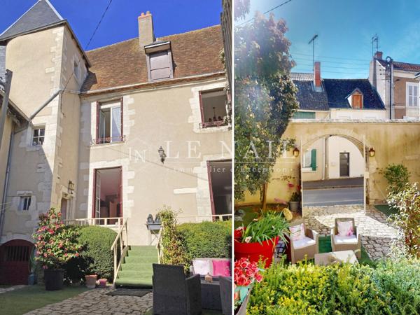 Confortable hôtel particulier avec 3 gîtes dans le quartier historique d'Issoudun (Indre)