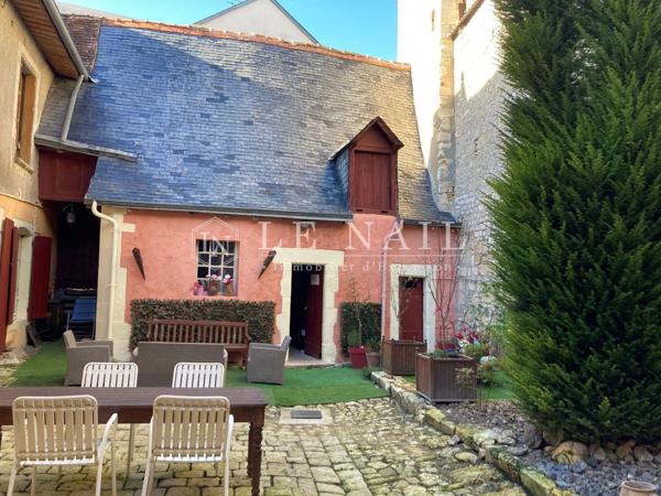 Confortable hôtel particulier avec 3 gîtes dans le quartier historique d'Issoudun (Indre)