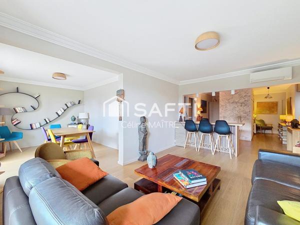 T4 REZ-DE-JARDIN sans vis-à-vis, lumineux et CALME