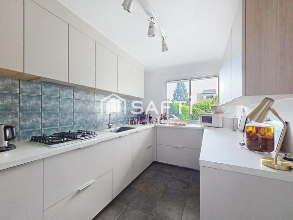 T4 REZ-DE-JARDIN sans vis-à-vis, lumineux et CALME