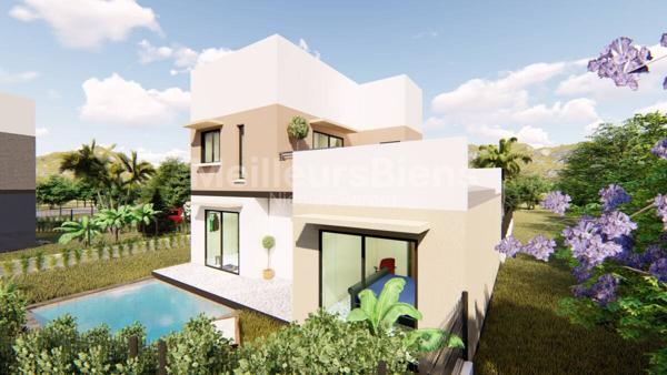 VILLA de standing de type f4 st benoit