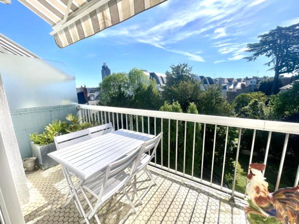 Dernier étage duplex T4 Guist’hau Aristide Briand terrasse et box