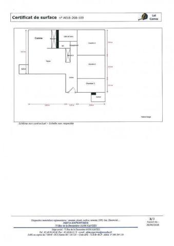 Appartement 1 pièce                                        - 44800 Saint-Herblain Réf : 10246