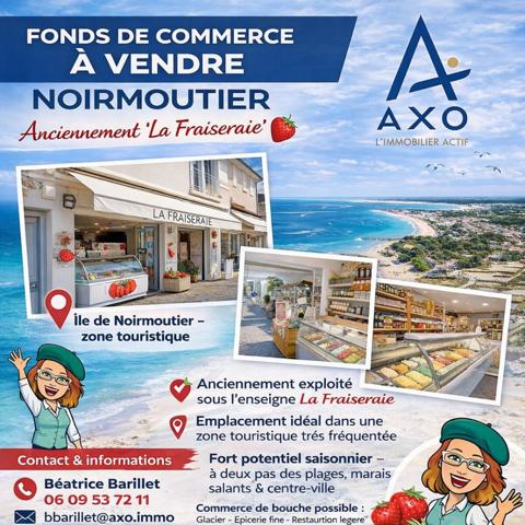 À Vendre : Fonds de Commerce Glacier sur l'Île de Noirmoutier