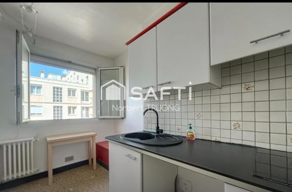 T2 - 34m2 - SEJOUR - CUISINE - 1 CHAMBRE - CAVE