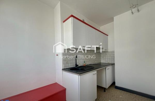 T2 - 34m2 - SEJOUR - CUISINE - 1 CHAMBRE - CAVE
