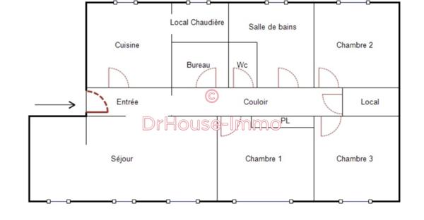 Appartement à vendre 5 pièces de 100 m²